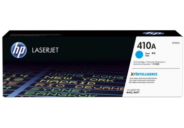 Toner HP CF411A cyan, compatible con LaserJet Pro MFP M477 serie y LaserJet Enterprise M506dn, LaserJet Enterprise M527 serie, original, rendimiento 2300 páginas