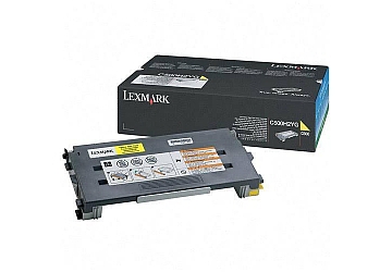 Toner Lexmark C500H2YG amarillo, compatible con C500, X500/2 original, alto  rendimiento 3000 páginas