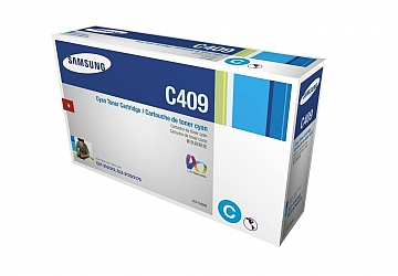 Toner Samsung CLT-C409S cyan, compatible con CLP-310 / CLP-310N / CLP-315 / CLP-315W / CLX-3170FN / CLX-3175 / CLX-3175N / CLX-3175FN / CLX-3175 FW, original, rendimiento aprox 1000 paginas