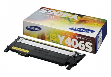 Toner Samsung CLT-Y406S amarillo, compatible con CLP-365, CLX-3305 series,CLP-360,  original, rendimiento aprox 1000 paginas